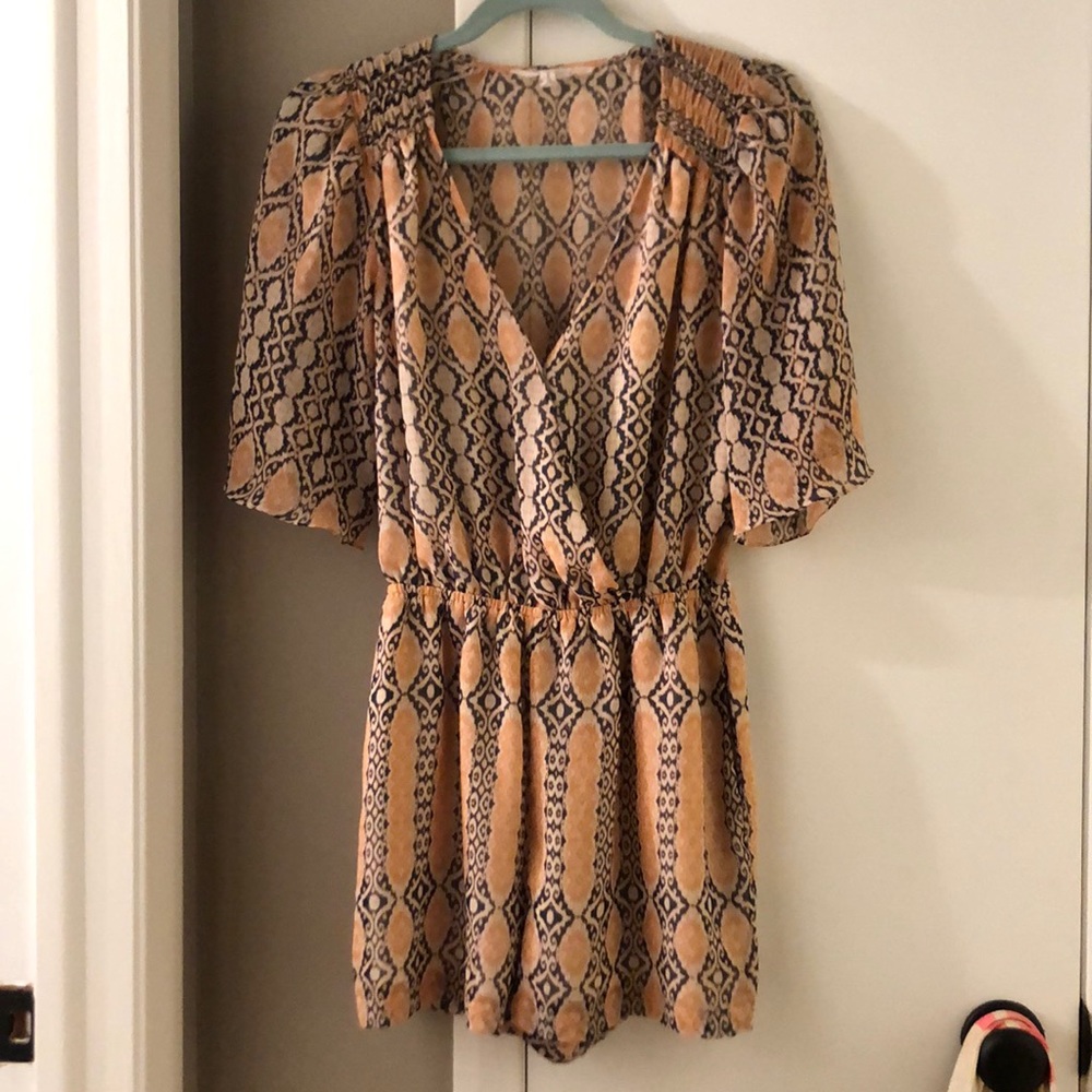 BCBGENERATION patterned Romper